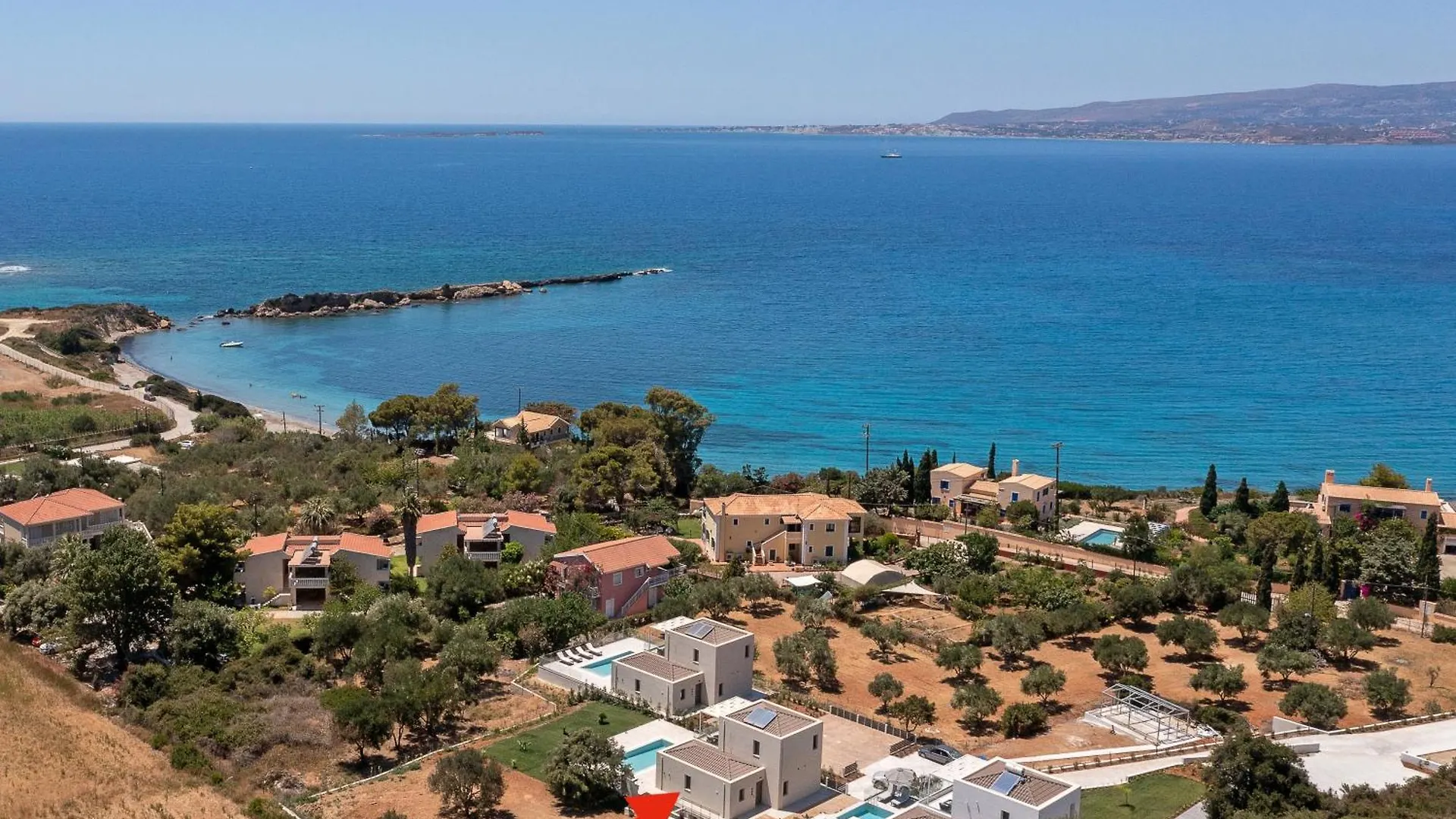 Villa Erato - Elysian Villas Kefalonia , 2 Min Walk From The Beach & Brand New 2024 米尼亚 0*,  希腊