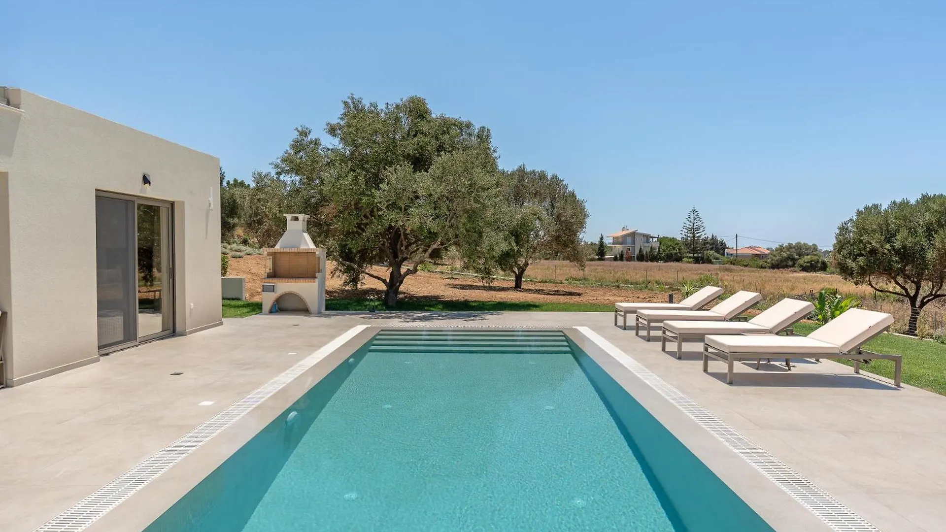 Villa Erato - Elysian Villas Kefalonia , 2 Min Walk From The Beach & Brand New 2024 米尼亚 希腊